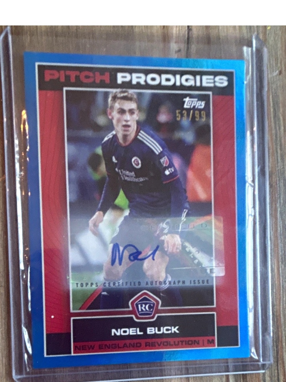 Noel Buck - New England - Topps Pitch Prodigies 53/99 Trading Card